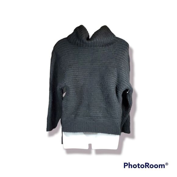 NEW LEITH Cozy chunky knit turtleneck sweater xs - Picture 2 of 6